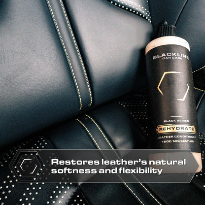 Car Care - Leather Rehydrate, Leather Conditioner for All Leather - Cars, Furniture, Shoes, and Purses - 16 Fl OZ