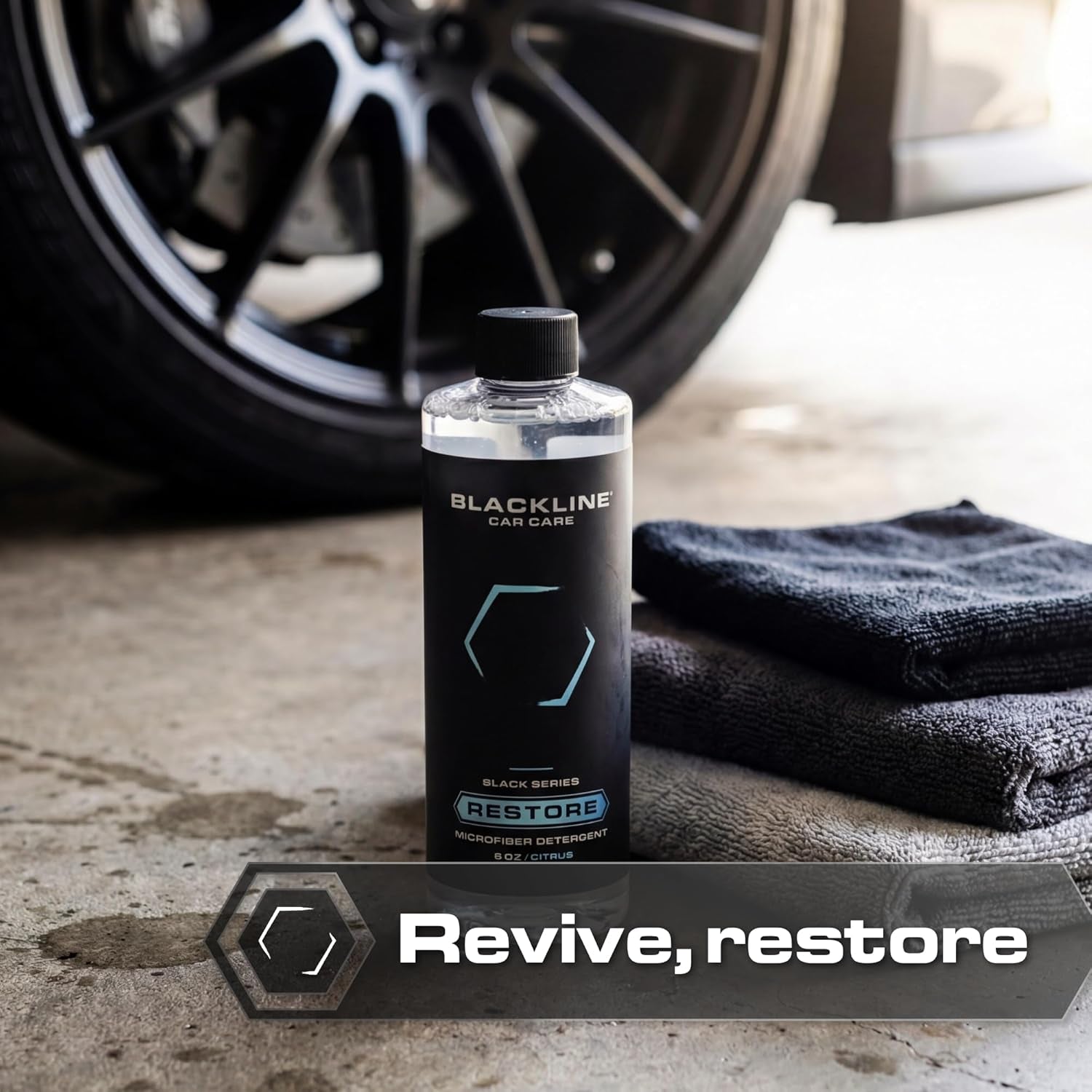 Restore Microfiber Detergent - Premium Microfiber Wash Detergent, Synthetic Fabrics, Restores Performance, Removes Oils & Odors, Biodegradable Formula, 16 Fl Oz