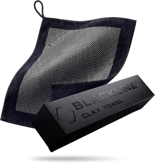 Clay Towel - Auto Detailing Synthetic Clay Towel - Decontaminate Paint and Glass for Smooth Washing - Great and Effective for Car, Truck, SUV - 12" X 12"